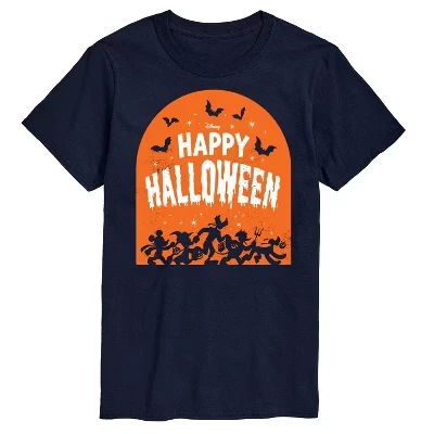 Мужская футболка с коротким рукавом Happy Halloween Tombstone и графическим принтом 