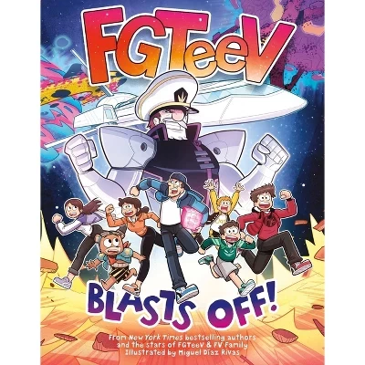 Книга FGTeeV Blasts Off, графический роман, мягкая обложка