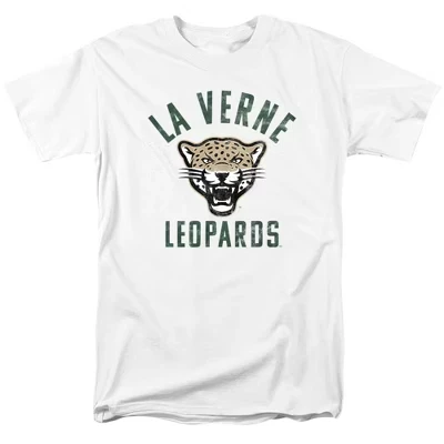 Мужская футболка NCAA La Verne Leopards с логотипом, белая