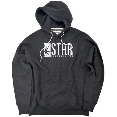 Худи The Flash S.T.A.R. Labs облегающего кроя, антрацитовый