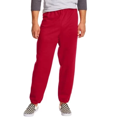 Мужские флисовые спортивные штаны Hanes EcoSmart, 32″, красные