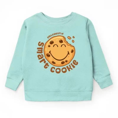 Молодежная толстовка SmileyWorld Smart Cookie Circle из морской пены