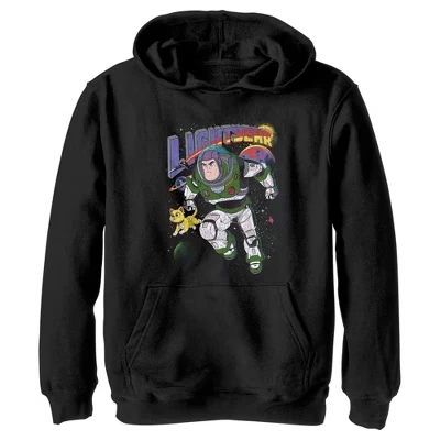 Худи для мальчиков Toy Story Buzz и Sox, черное