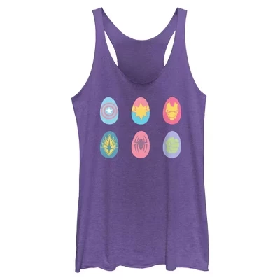 Женские пасхальные яйца Classic Heroes Racerback Tank