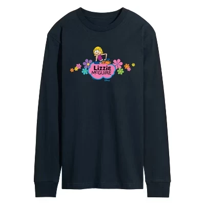 Мужской лонгслив Lizzie McGuire Logo, синий