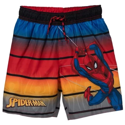 Детские шорты для плавания marvel spider-man, красные