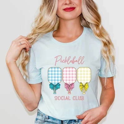 Унисекс футболка Simply Sage Pickleball, синяя