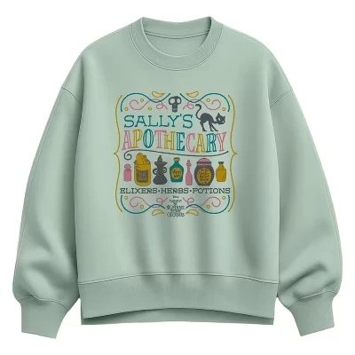 Женская толстовка Sallys Apothecary Oversize из флиса с капюшоном seafoam
