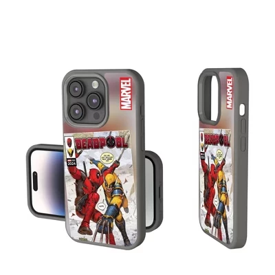 Мягкий на ощупь чехол для мобильного телефона Marvel Deadpool Cover Art для Apple iPhone deadpool wolverine