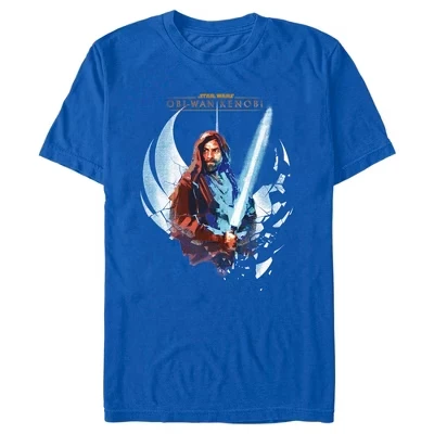Мужская футболка STAR WARS Obi-Wan Kenobi, многоцветная