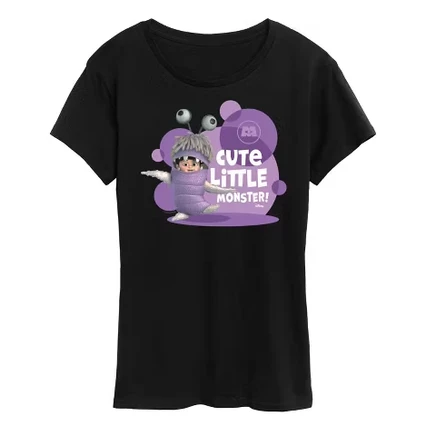 Женская футболка Disney Boo Cute Little Monster, черная