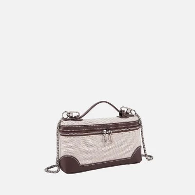Сумка через плечо из искусственной кожи Zinnia Crossbody от Mia K coffee