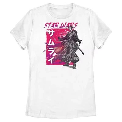 Женская футболка STAR WARS Visions Самурай, белая