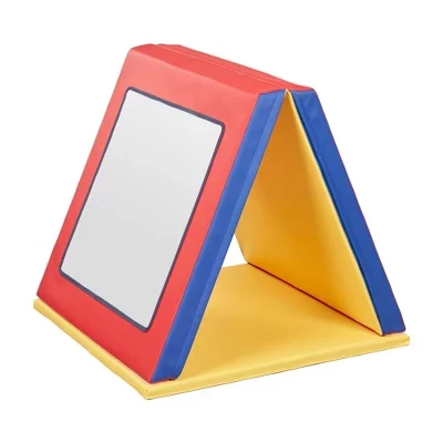 Складное зеркало ECR4Kids SoftZone, разноцветное