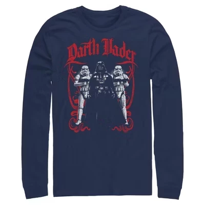 Мужской лонгслив STAR WARS Darth Vader, синий