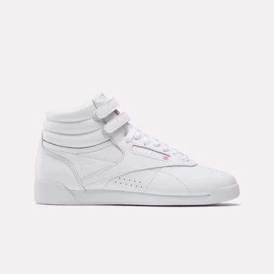 Женские кроссовки Reebok Freestyle Hi, белые