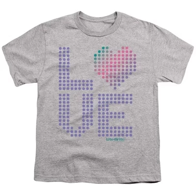 Boys' Litebrite Love T-Shirt athletic heather