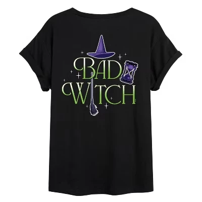 Женская футболка Wizard of Oz Bad Witch, черная