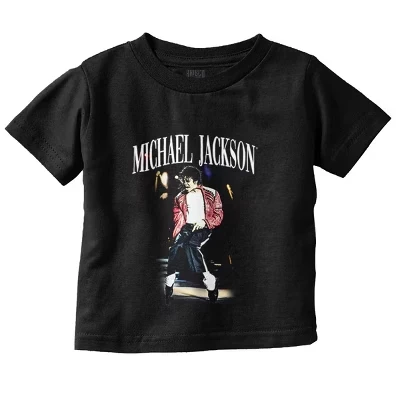 Детская футболка Michael Jackson Thriller для малышей, черная