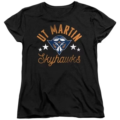 Женская футболка The University Of Tennessee At Martin Skyhawks от athletic heather