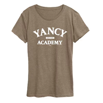 Женская футболка Yancy Academy с коротким рукавом и рисунком heather mocha
