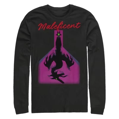 Мужской лонгслив Sleeping Beauty Maleficent, черный