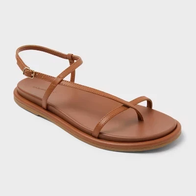 Женские сандалии Universal Thread Ivy Footbed, коньячные
