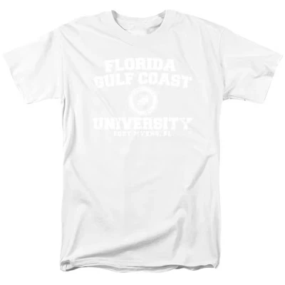 Мужская футболка с официальным логотипом Florida Gulf Coast University, черный