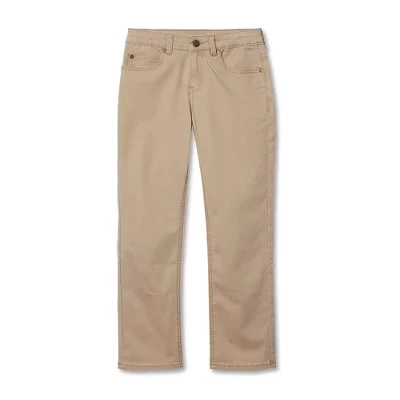 Детские брюки Lands End Iron Knee, твил, хаки