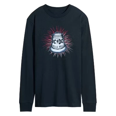 Мужская футболка с длинным рукавом Hells Bells Fireworks с графическим рисунком