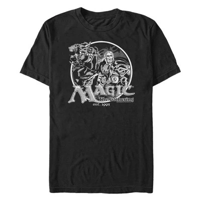 Мужская футболка с обложкой Magic the Gathering Fifth Edition черного цвета