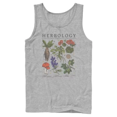 Мужская майка Hogwarts Herbology на бретелях из спортивного вереска