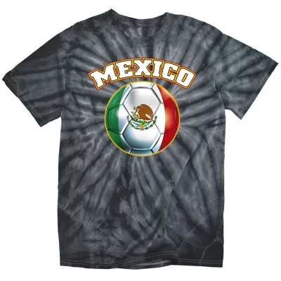 Мужская футболка LogoVision Mexico, тай-дай, черная