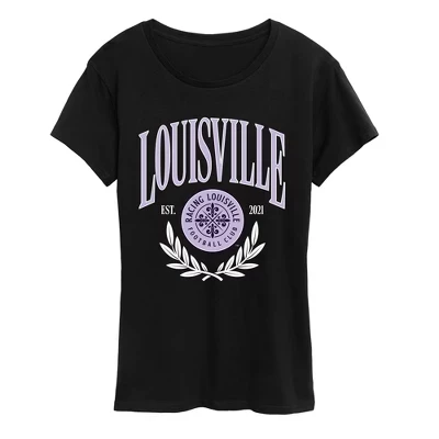 Женская футболка National Women's Soccer League Louisville Racing Club Prep, черная