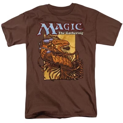 Мужская футболка Magic the Gathering Urzas Saga, кофейная