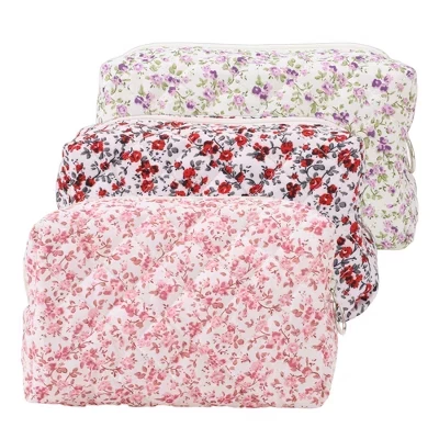 Косметички Unique Bargains, 3 шт., красные