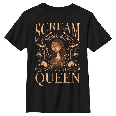 Мужская футболка Sally the Scream Queen черного цвета