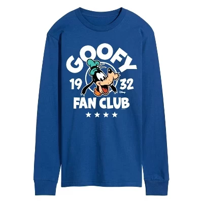 Мужской лонгслив Disney Goofy Fan Club, синий