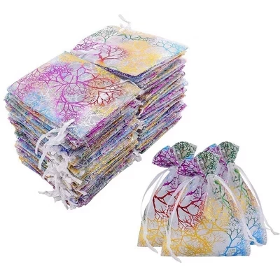 Подарочные мешочки из органзы Home Collection, белые