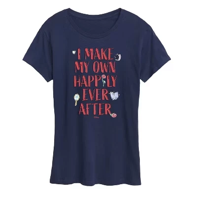 Женская футболка с коротким рукавом Happy Ever After с графическим рисунком 