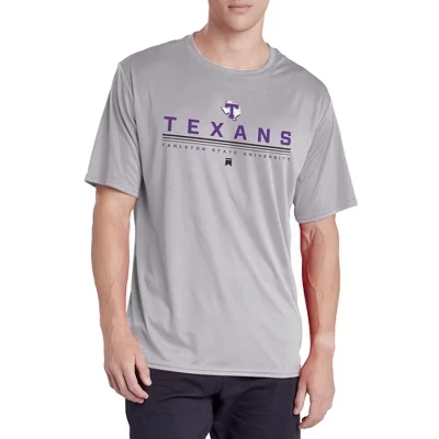 Мужская футболка Campus Lab Tarleton State University Collegiate Lines Мужская спортивная футболка athletic heather