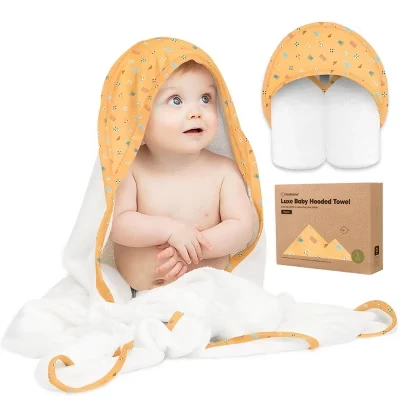 Детское полотенце с капюшоном KeaBabies Luxe, пляжный день