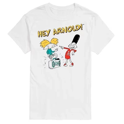 Мужская футболка Best Buds с коротким рукавом и графическим рисунком, белая