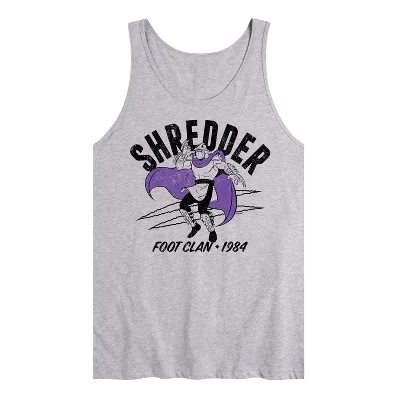 Мужская майка Черепашки-ниндзя «Shredder Foot Clan», меланж