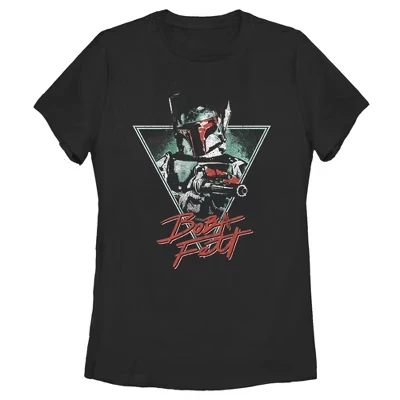 Женская футболка Star Wars Boba Fett, черная