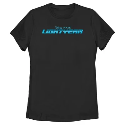 Women's Lightyear Blue Logo T-Shirt black