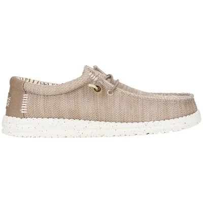 Мужские слипоны HEYDUDE Wally Stretch Sox, бежевые