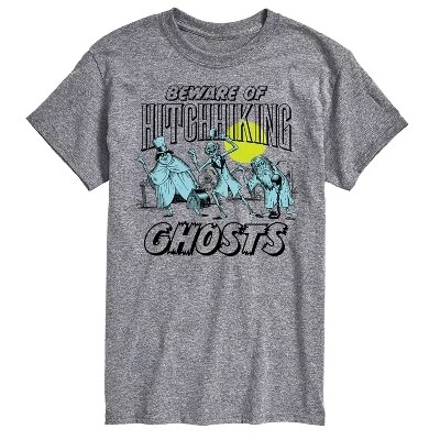 Мужская футболка Haunted Mansion Hitchhiking Ghosts, меланж