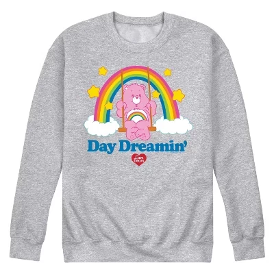 Мужской свитшот Care Bears Day Dreamin, серый меланж