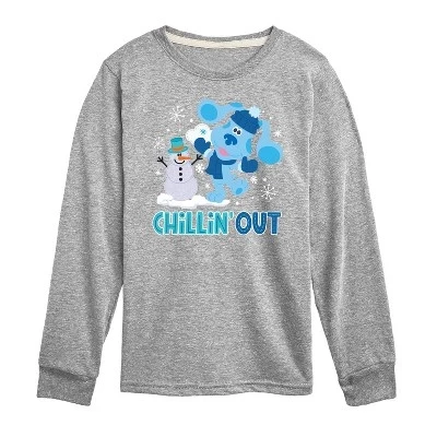 Расслабляюсь в футболке с длинными рукавами и рисунком My Snowmies athletic heather